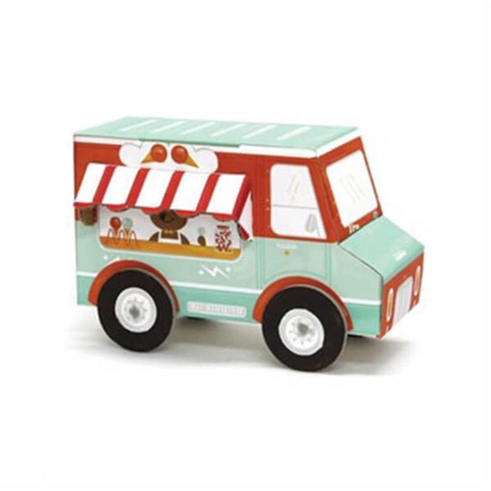 Kroom İce-Cream Truck 3D Fold My Car Kroom 04080003