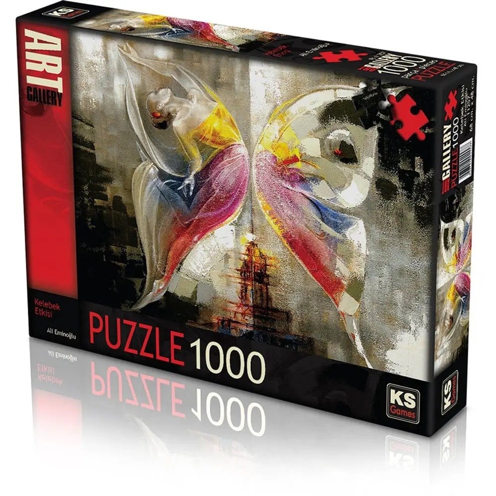 Ks Puzzle Kelebek Etkisi Ali Eminoğlu 1000 Parça 11257 KS Games KS 11257