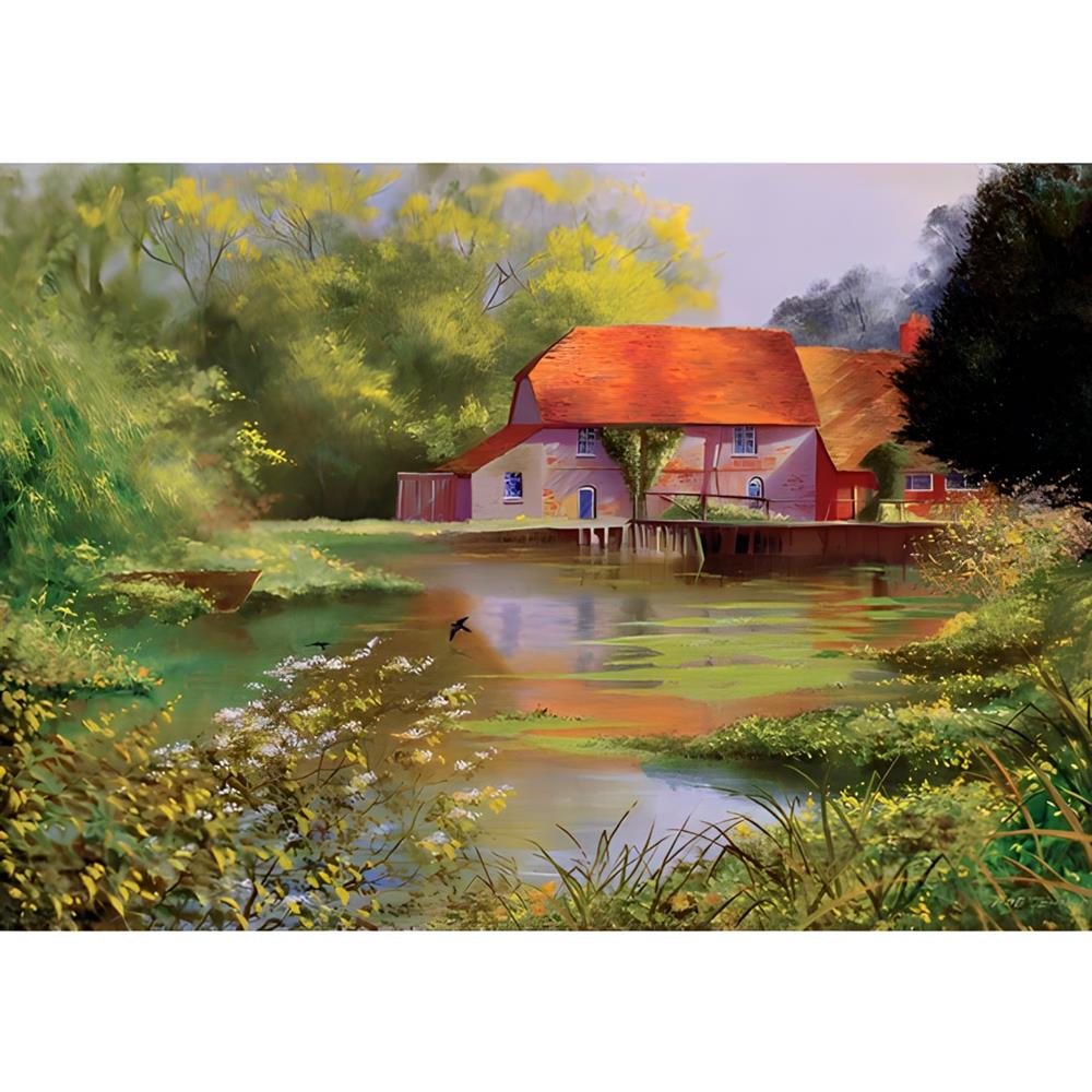 Ks Puzzle 1000 Parça Hamsphire Millpool 20537 KS Games KS 20537