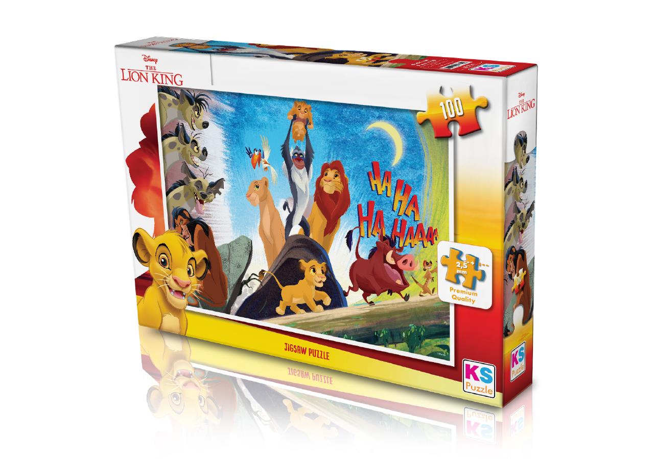 Lion King Puzzle 100 Parça KS Games LK 714
