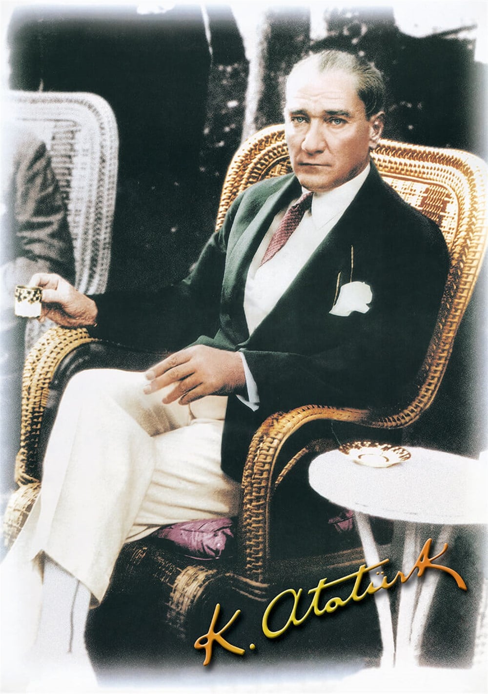 KS 500 Parça Puzzle Kahve İçen Atatürk KS Puzzle KS 11205