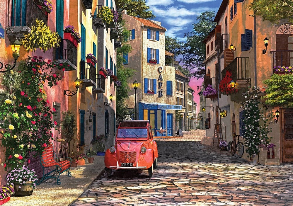 KS 1000 Parça Puzzle Rue Français KS Puzzle KS 11358