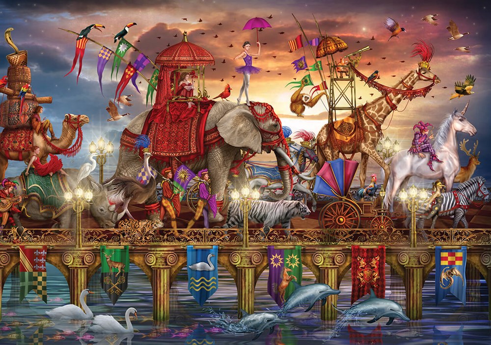 KS 1500 Parça Puzzle One Way Traffic KS Puzzle KS 22003