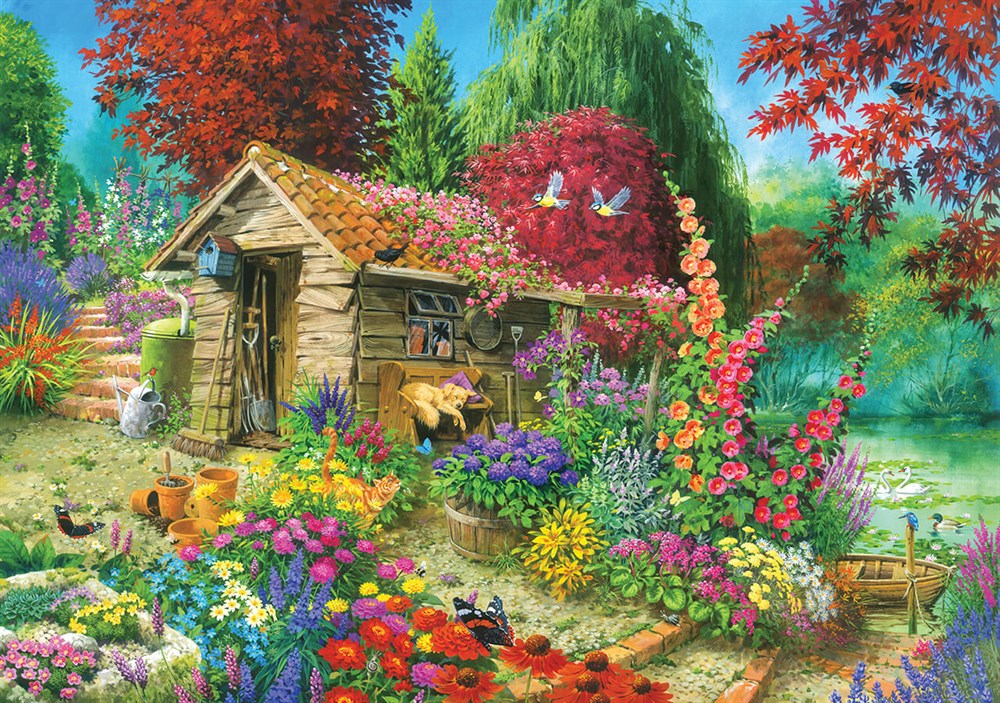 KS 1500 Parça Puzzle The Garden Shed KS Puzzle KS 22004