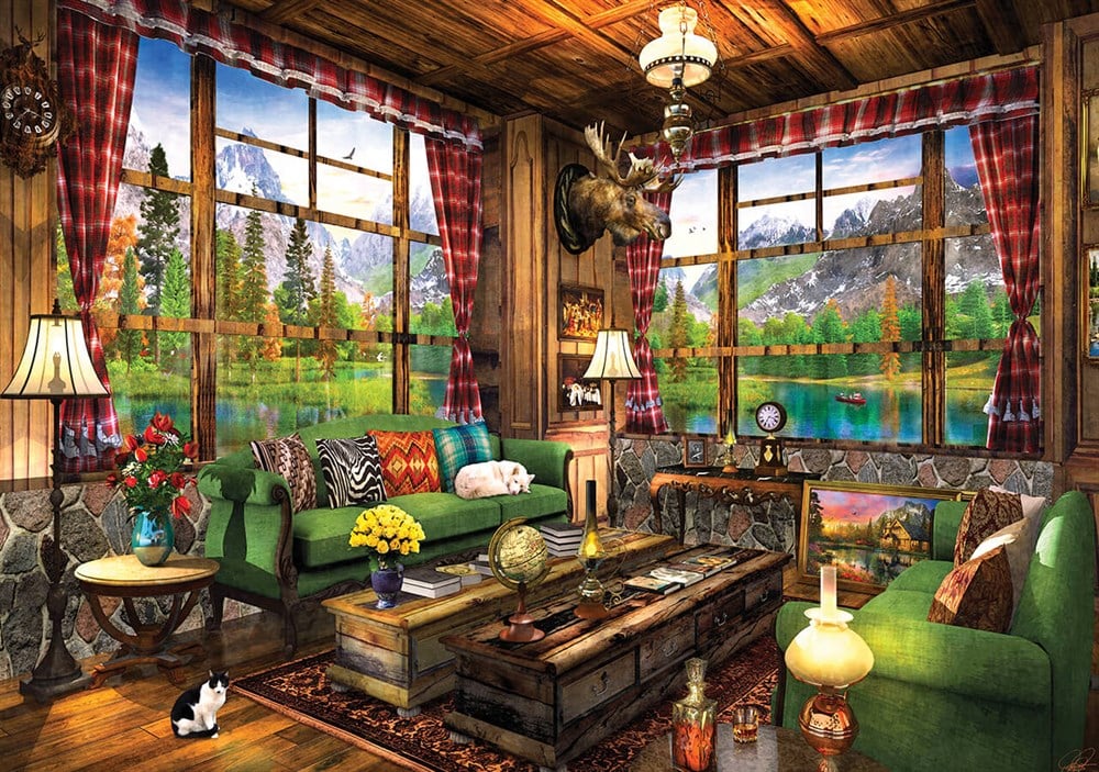 KS 1500 Parça Puzzle Chalet KS Puzzle KS 22016