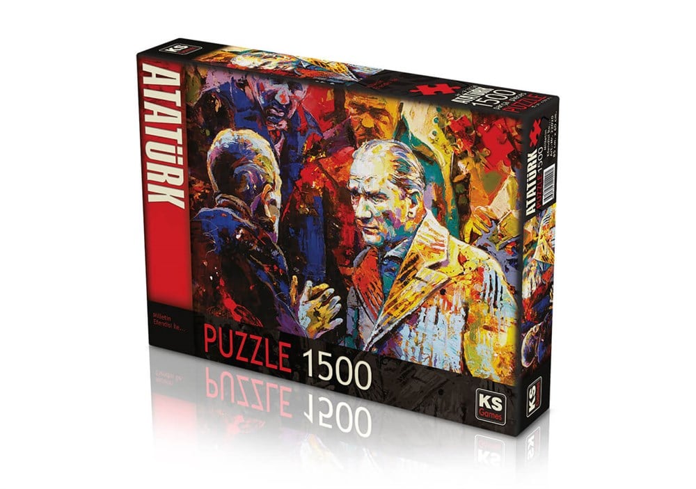 KS Puzlle Milletin Efendisi İle 1500 Parça Puzzle KS Puzzle KS 22020