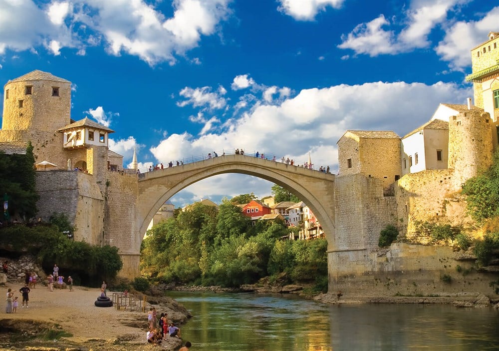 KS 500 Parça Puzzle Old Monster Bridge Bosna Hersek KS Puzzle KS11304