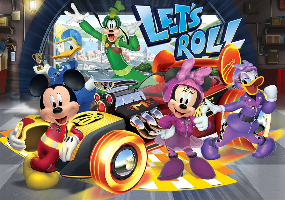 Mickey Mouse 100 Parça Puzzle KS Puzzle MCH 714