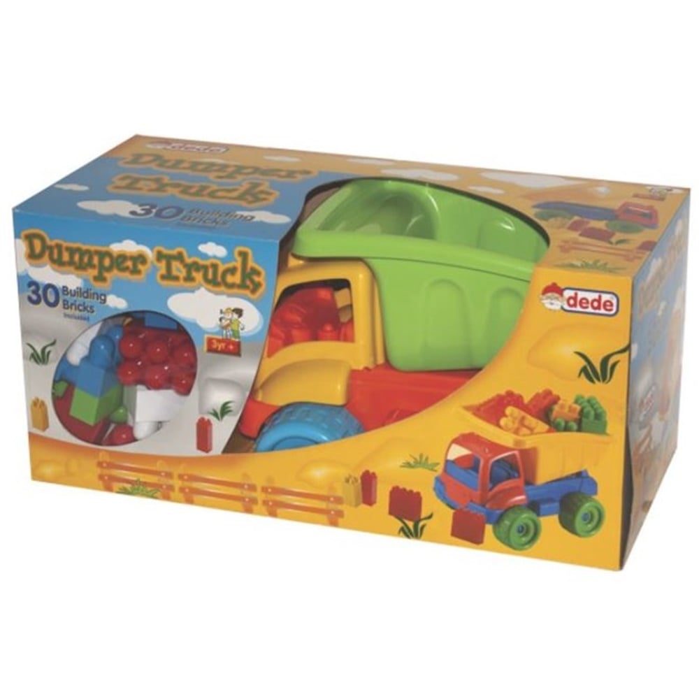 Küçük Kamyon Bloklu 30 Parça