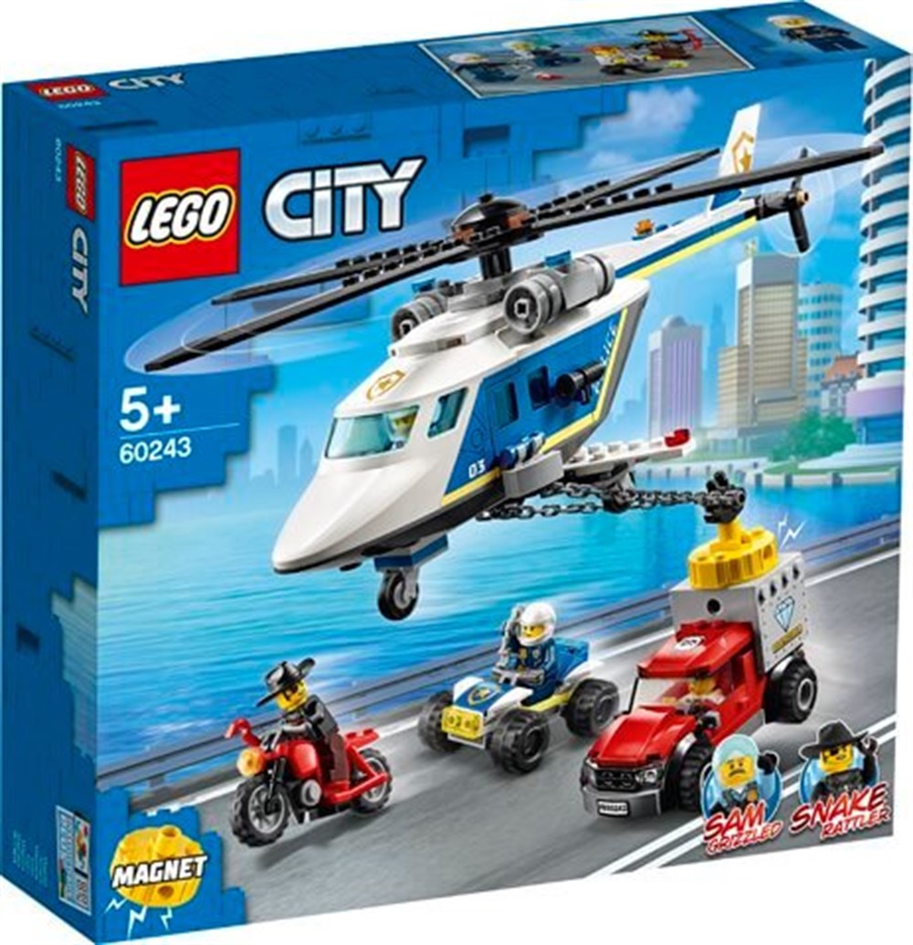 Lego City Police Polis Helikopteri Takibi 60243 Lego 60243