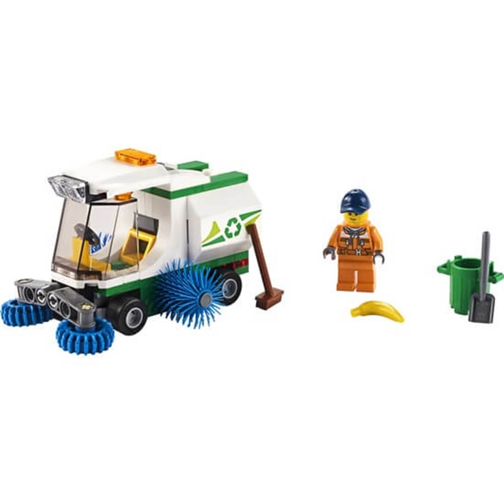 Lego City Great Vehicles Sokak Süpürme Aracı 60249 Lego 60249