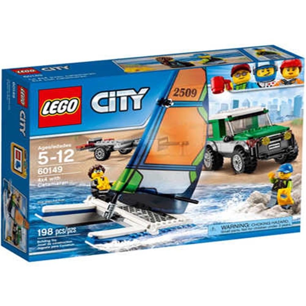 Lego City 4X4 Katamaranlı LSC60149 