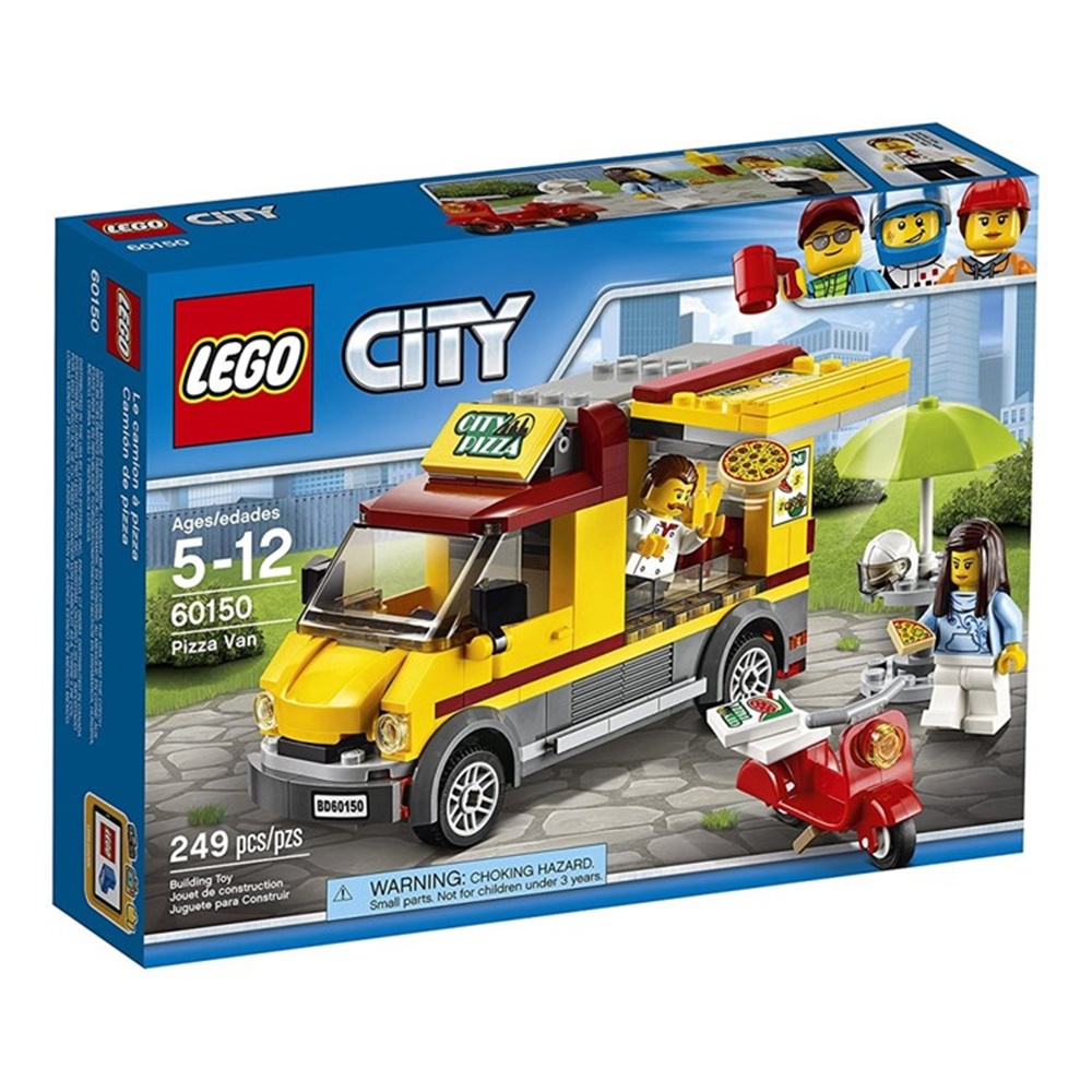 Lego City Pizza Minibüsü LSC60150