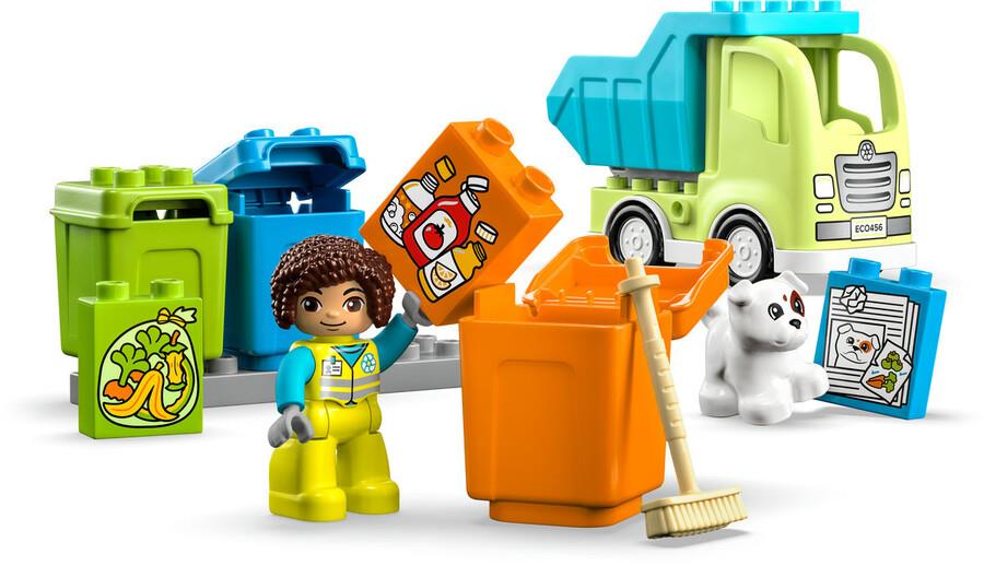 Lego Duplo Kasabası Geri Dönüşüm Kamyonu 10987 Lego LED10987