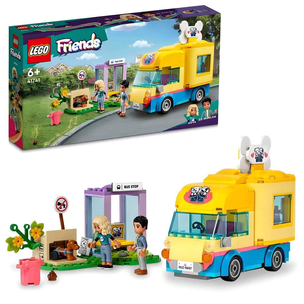 LEGO Friends Köpek Kurtarma Minibüsü 41741 Lego LGF41741