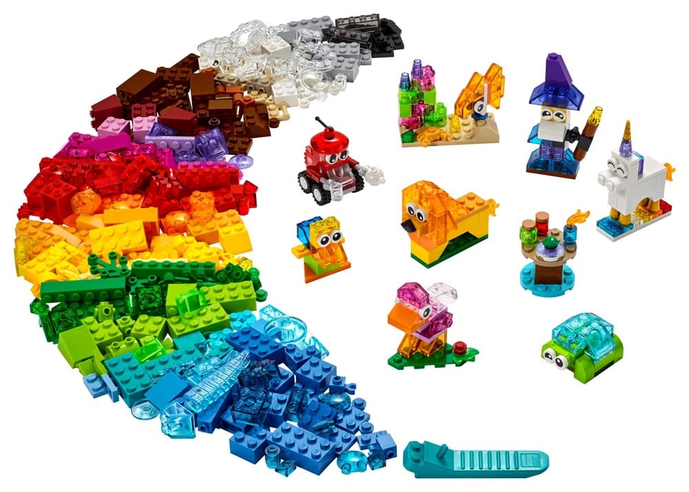 Lego Classic Yaratıcı Şeffaf Yapım Parçaları 11013 Lego LSC11013