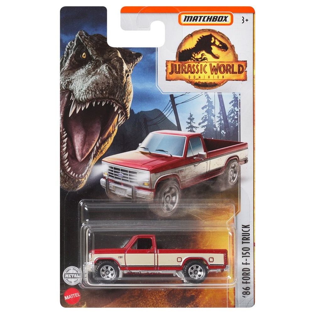 Matchbox Jurassic World Tekli Araçlar FMW90-HBH03 Matchbox HBH03