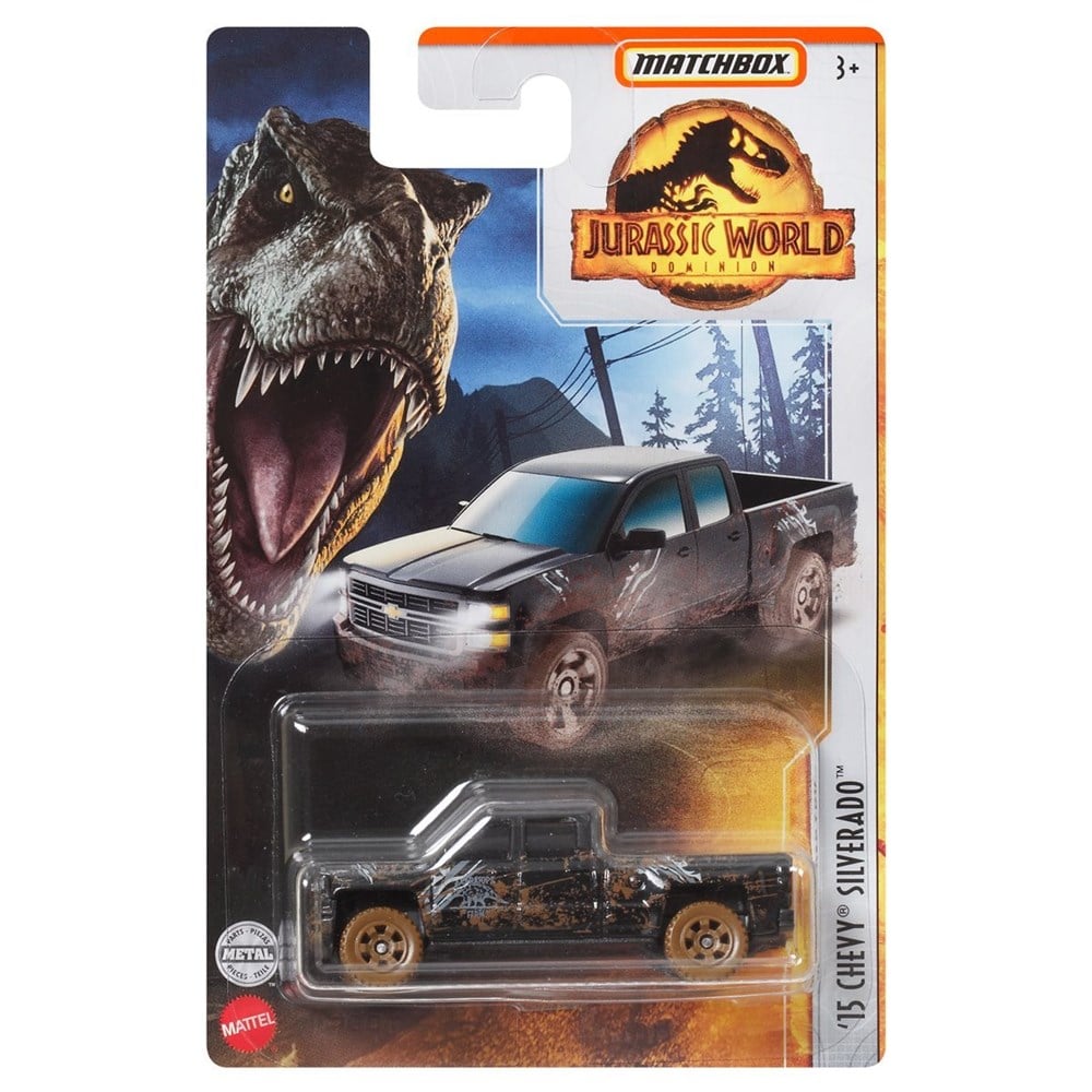 Matchbox Jurassic World Tekli Araçlar FMW90-HBH10 Matchbox HBH10