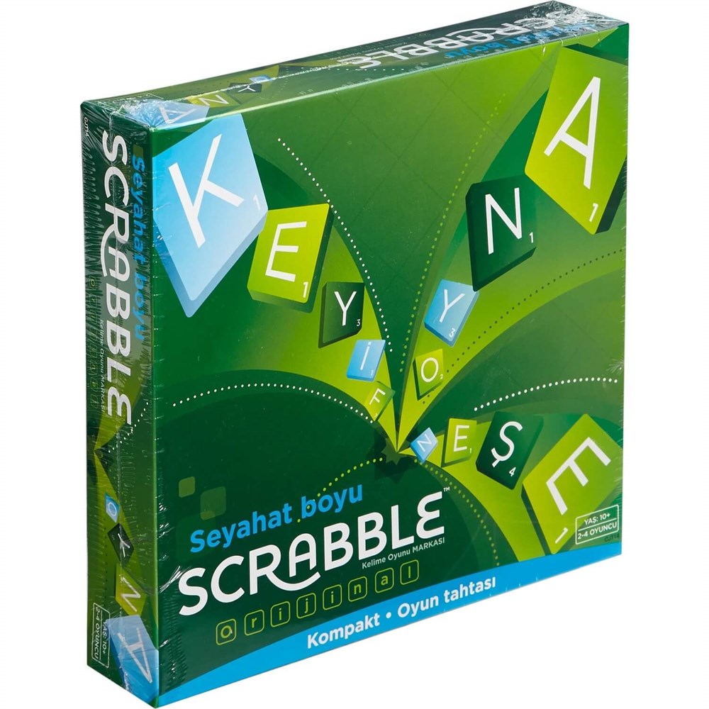 Scrabble Travel Türkçe Cjt14 Mattel 16444