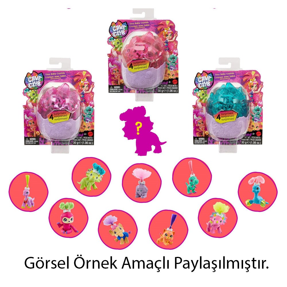 Cave Club Hayvanlar Serisi Gnl97 Mattel GNL97