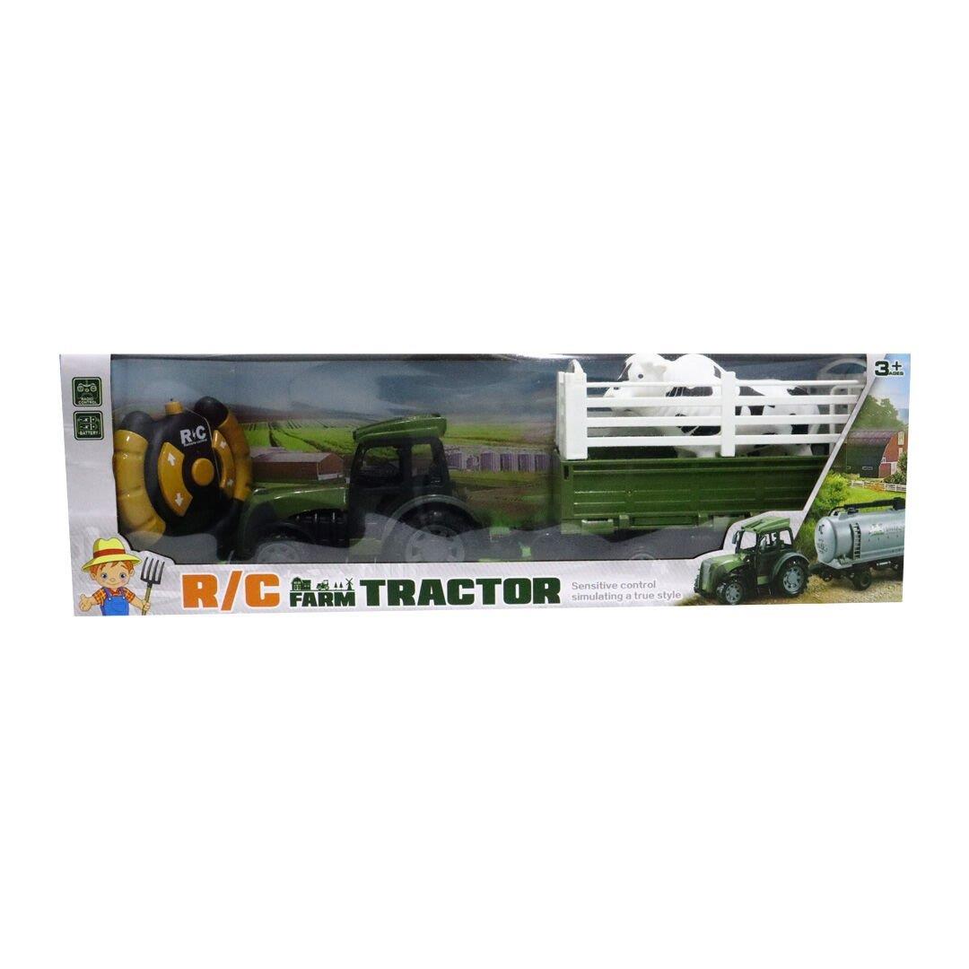 2.4G R/C Bataryalı Çiftlik Traktörü Aksesuarlı Mega BIG19053