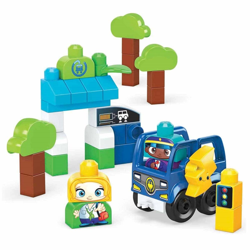 Mega Bloks Doğa Dostu Otobüs Seti HDX90 Mega Bloks HDX90