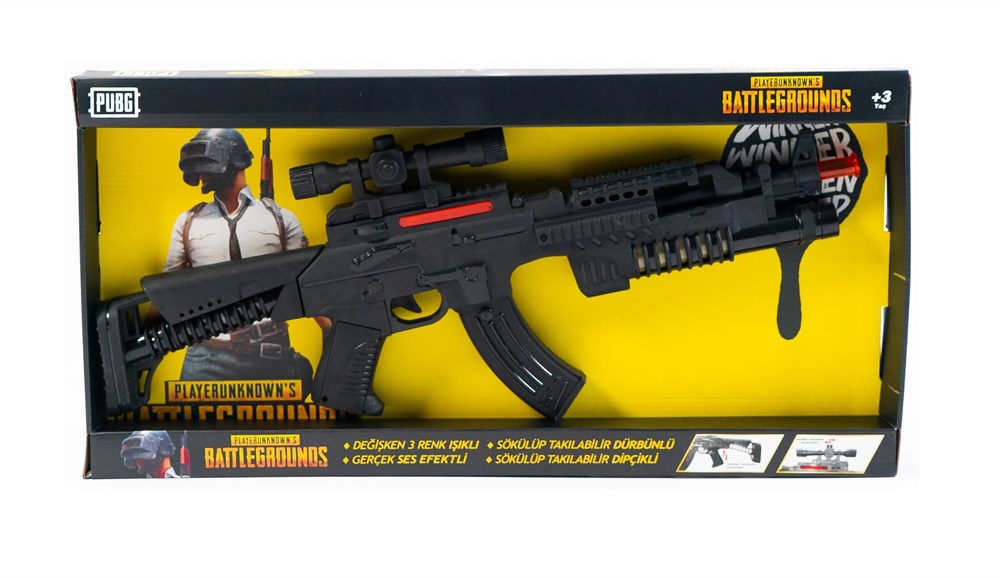 Pubg Komando Tüfeği Sesli Işıklı Mega Oyuncak ERD14652