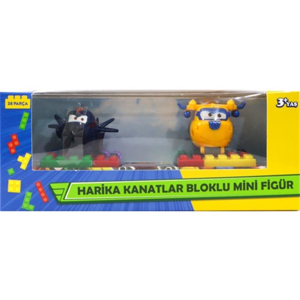 Harika Kanatlar Bloklu Mini Figür 2'li Mega Oyuncak MGA01838