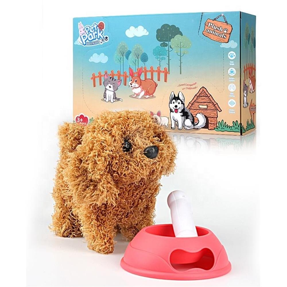 Pet Park Yürüyen Köpek Kahve WINA0041 Mega Oyuncak WINA0041