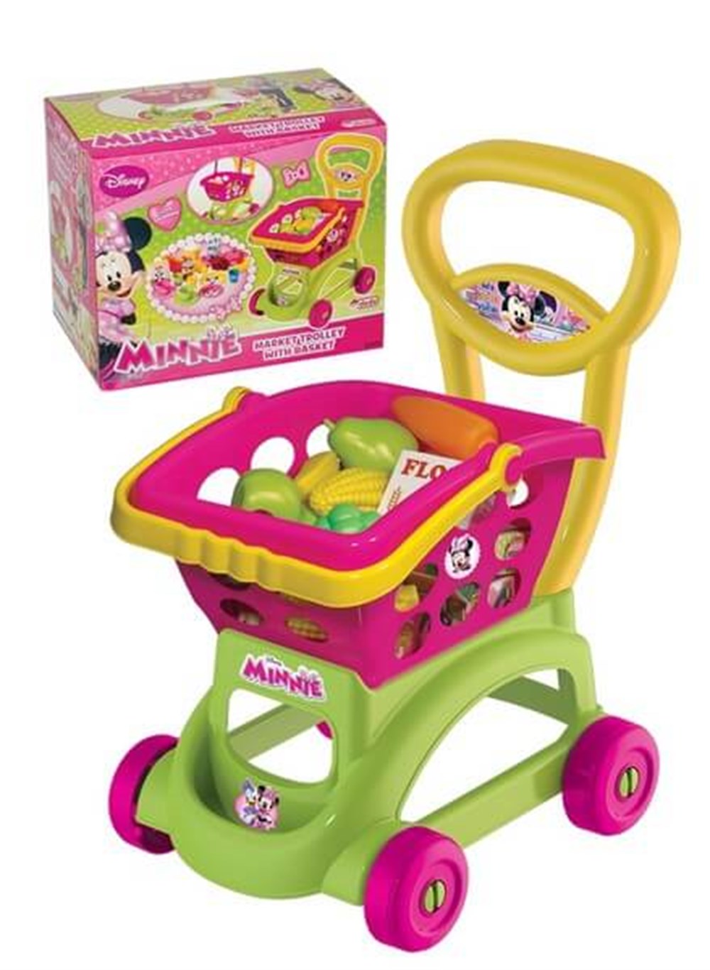 Minnie Mouse Sepetli Market Arabası Mickey Mouse 18621