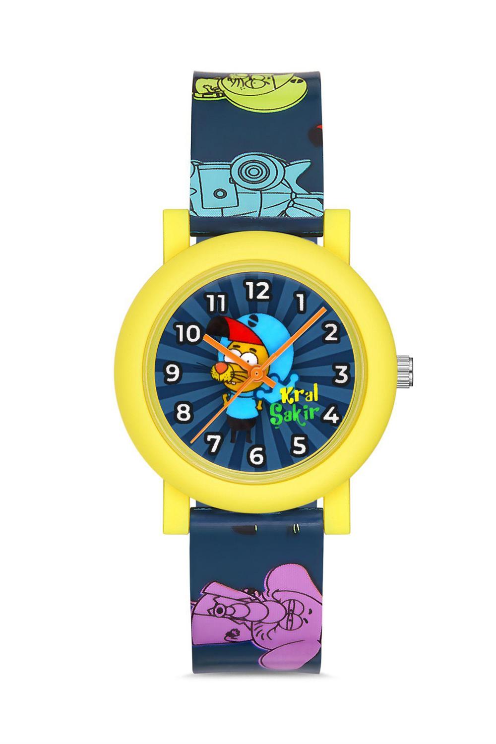 MiniFlak Lisanslı Kral Şakir KS7529-1 Mavi Erkek Çocuk Kol Saati MiniFlak KS7529-1