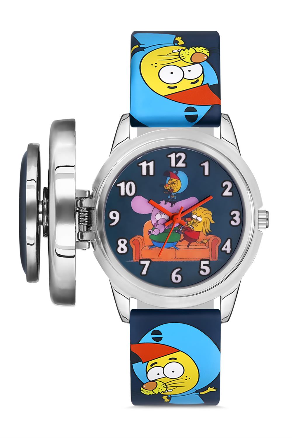 MiniFlak Lisanslı Kral Şakir KS8824-4 Mavi Erkek Çocuk Kol Saati MiniFlak KS8824-4