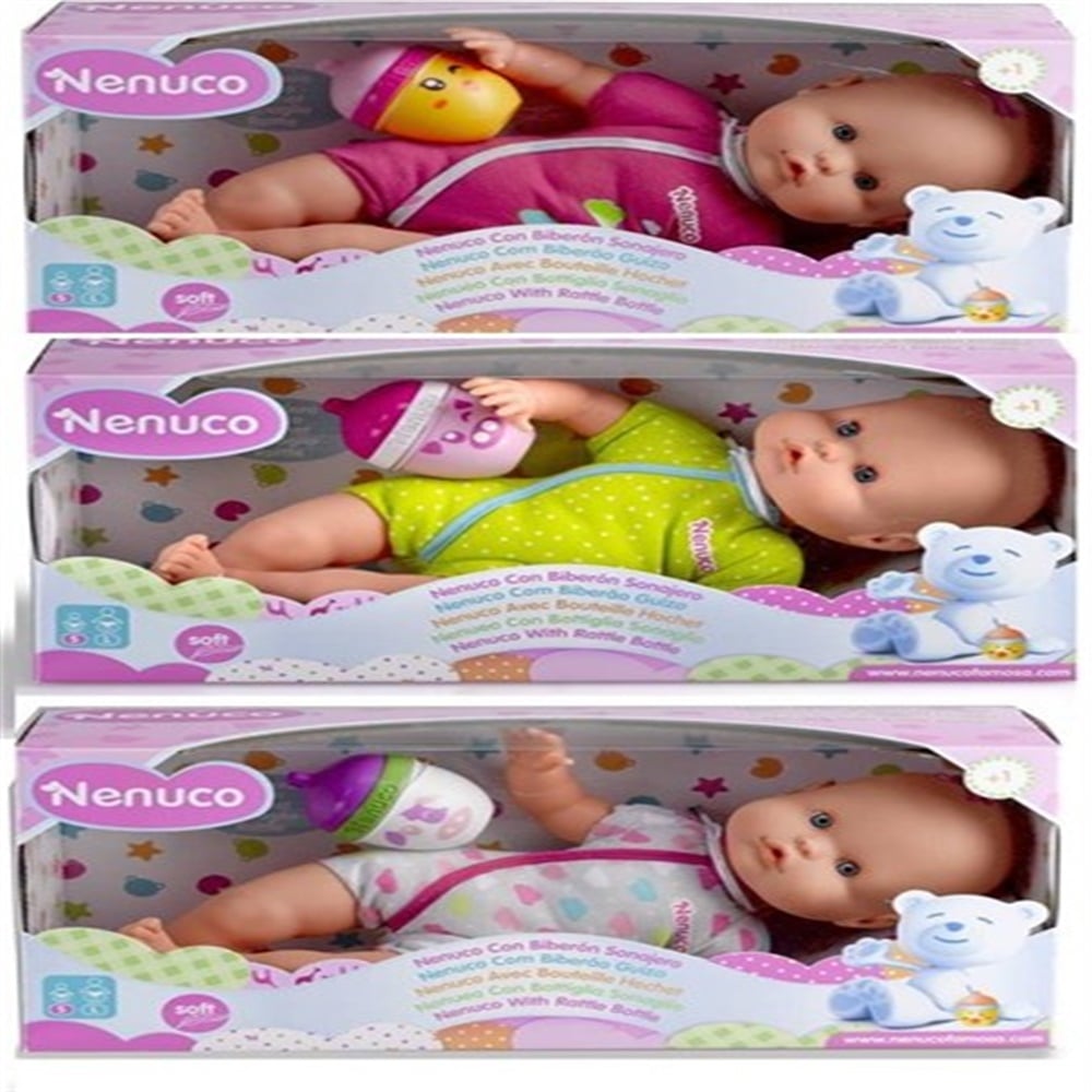 Nenuco Çıngıraklı Biberonlu Bebek