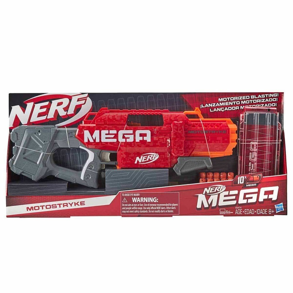 Nerf Mega Motostryke 10 Dartlı E6474 Nerf E6474