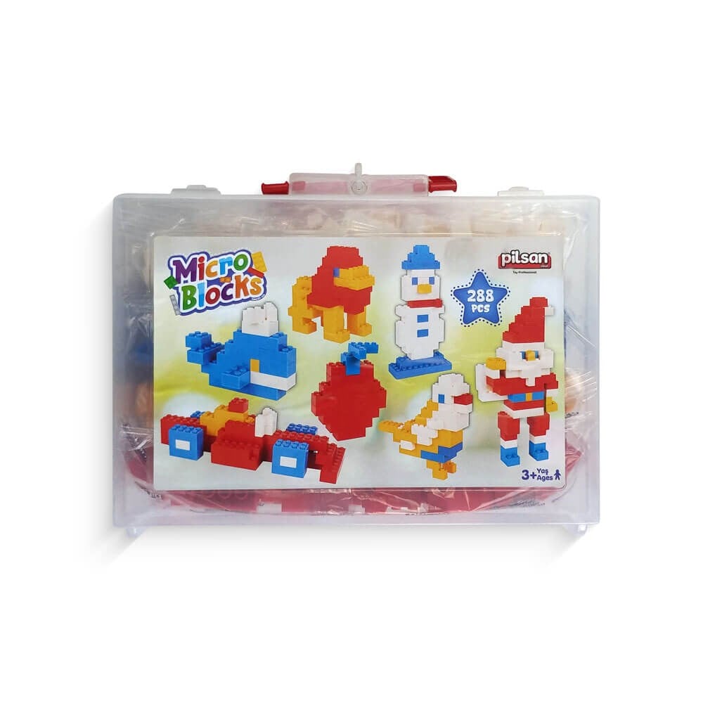 Pilsan 288 Parça Micro Bloklar Serisi Çantalı Pilsan PLS 03 553