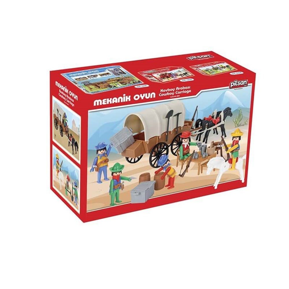 Pilsan Mini Mekanik Serisi 3 Kovboy Arabası Pilsan PLS 04 003