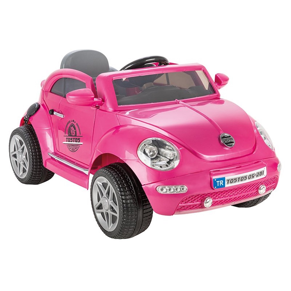 Pilsan Tostos 12V Akülü Araba Pembe Pilsan PLS 05 281 P