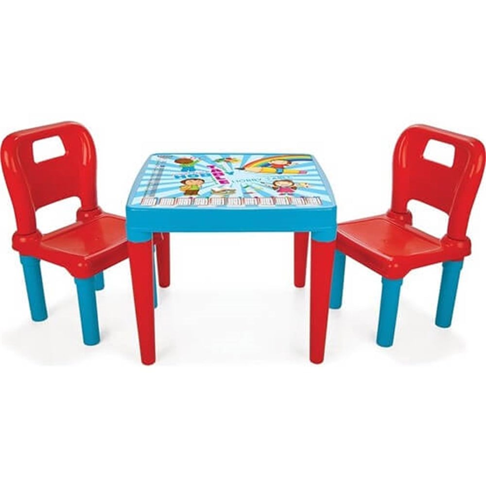 Hobby 2Li Oyun Ve Aktivite Masası Mavi PLS03414 M Pilsan PLS03414 M