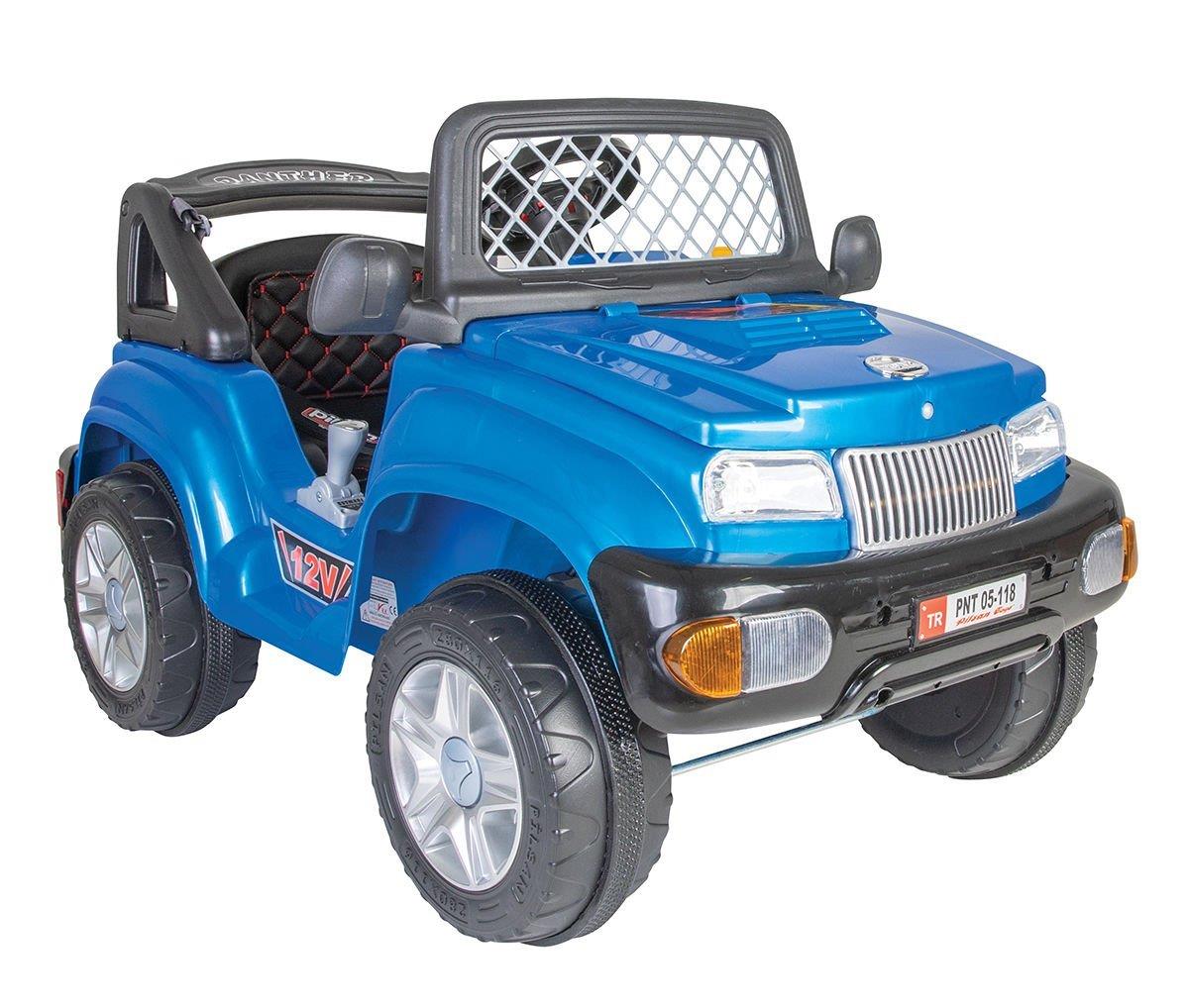 Pilsan Panther Kumandalı Akülü Araba 12V Mavi Pilsan PLSK 05 118 M