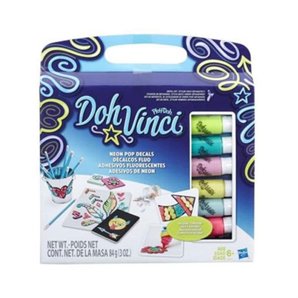 DohVinci Çıkartma Tasarım Seti Play Doh B8954