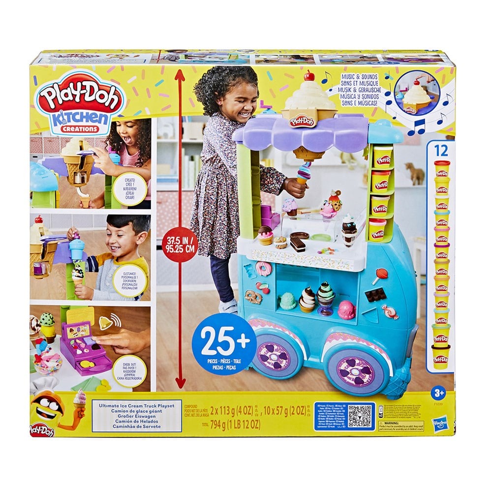 Play Doh Ultimate Dondurma Kamyonu F1039 Play Doh F1039