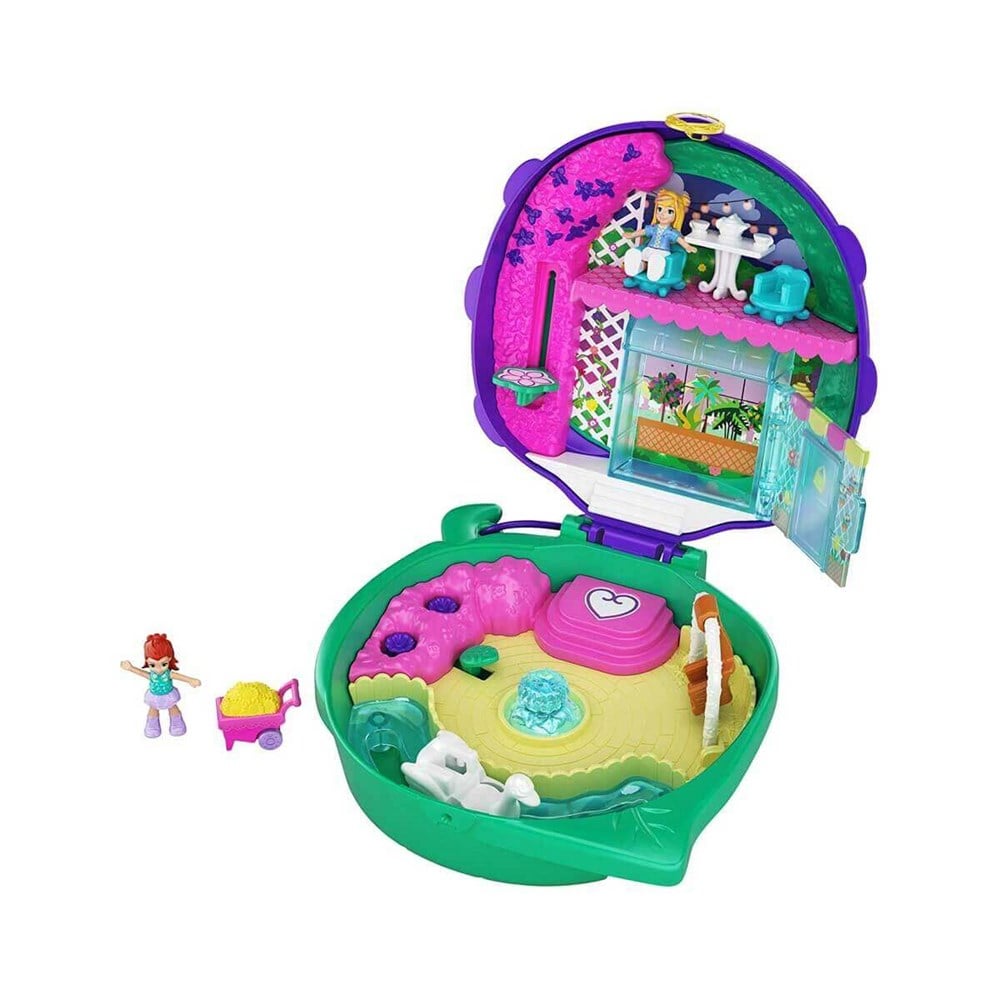 Polly Pocket Ve Maceraları Mikro Oyun Setleri FRY35-GKJ48 Lil Ladybug Garden Polly Pocket GKJ48