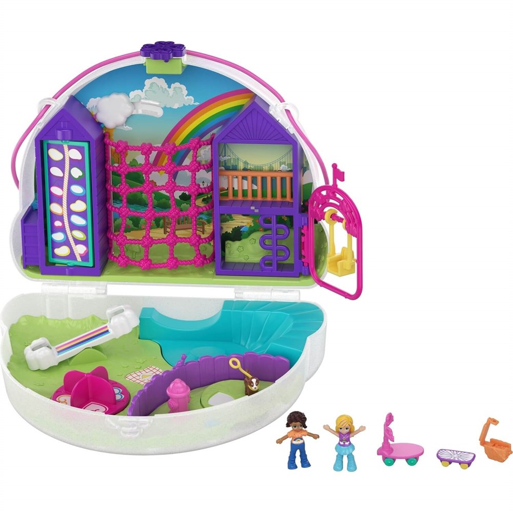 Polly Pocket Çanta Olabilen Micro Oyun Setleri Tropicool Pineapple Purse Gkj63-Gkj65 Polly Pocket GKJ65