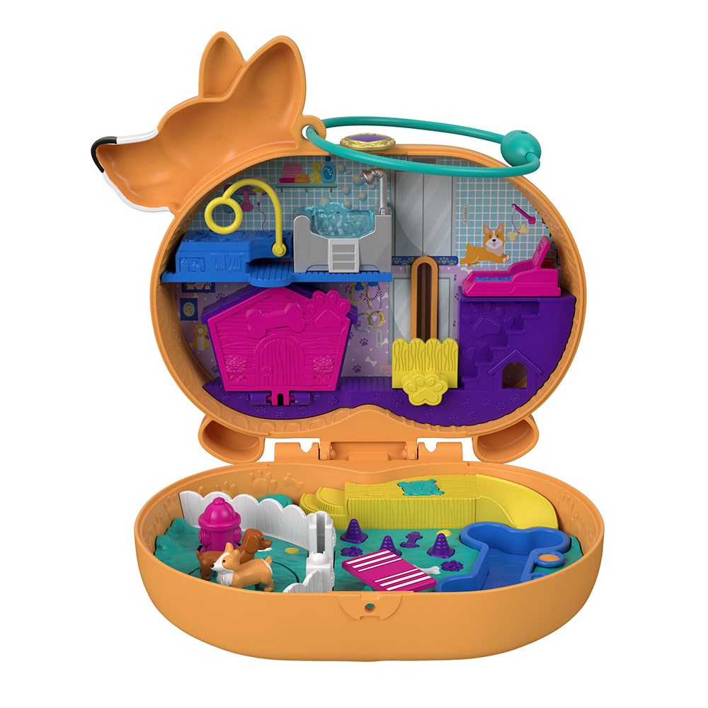 Polly Pocket ve Maceraları Micro Oyun Setleri Köpek FRY35-GTN13 Polly Pocket GTN13