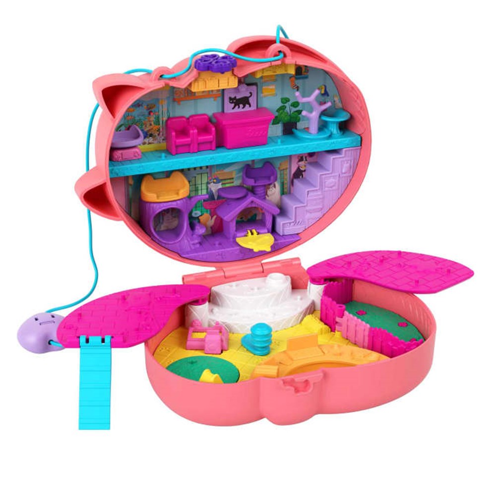 Polly Pocket Çanta Olabilen Micro Oyun Setleri GKJ63-HGT16 Polly Pocket HGT16