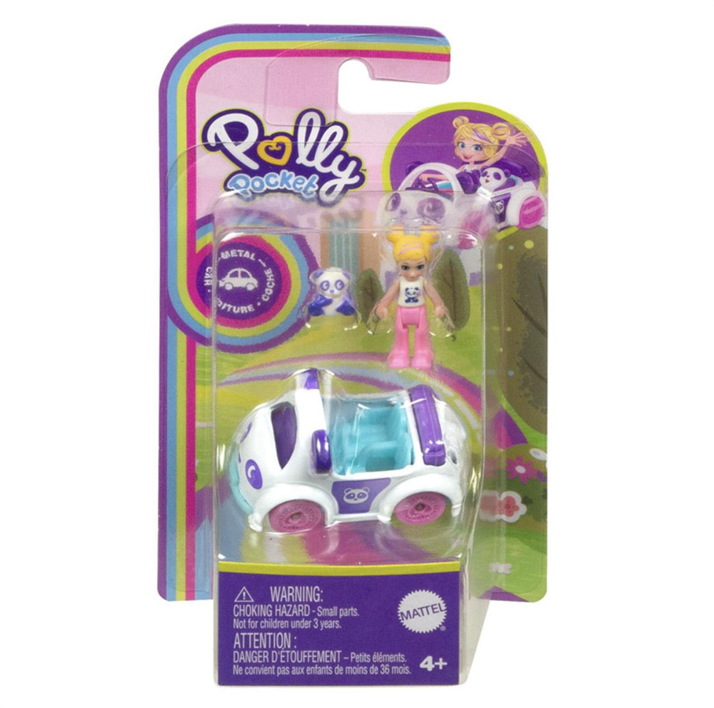 Polly Pocket'ın Muhteşem Araçları Oyun Setleri HKV55-HKV56 Polly Pocket HKV56