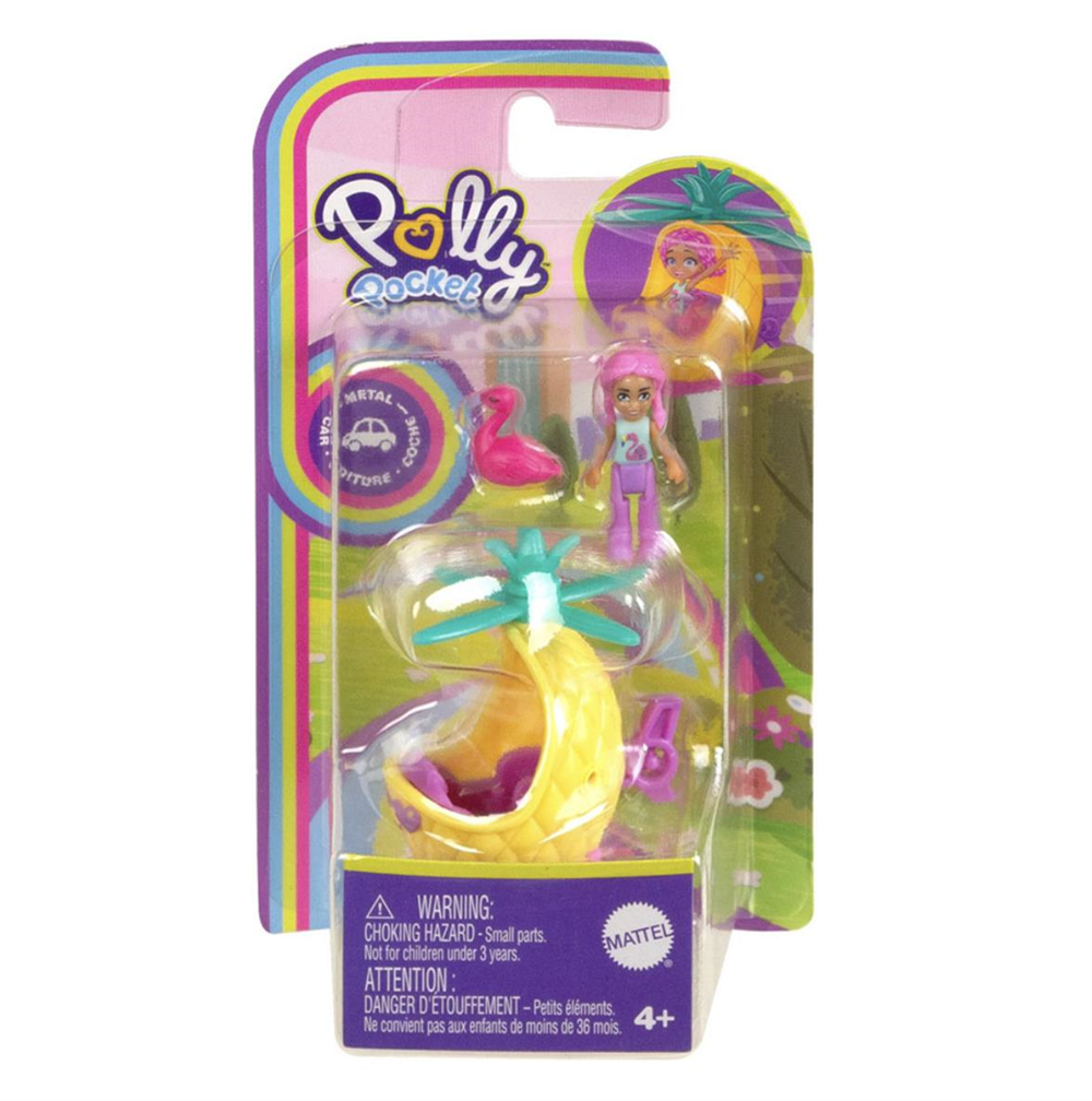 Polly Pocket'ın Muhteşem Araçları Oyun Setleri HKV55-HKV61 Polly Pocket HKV61