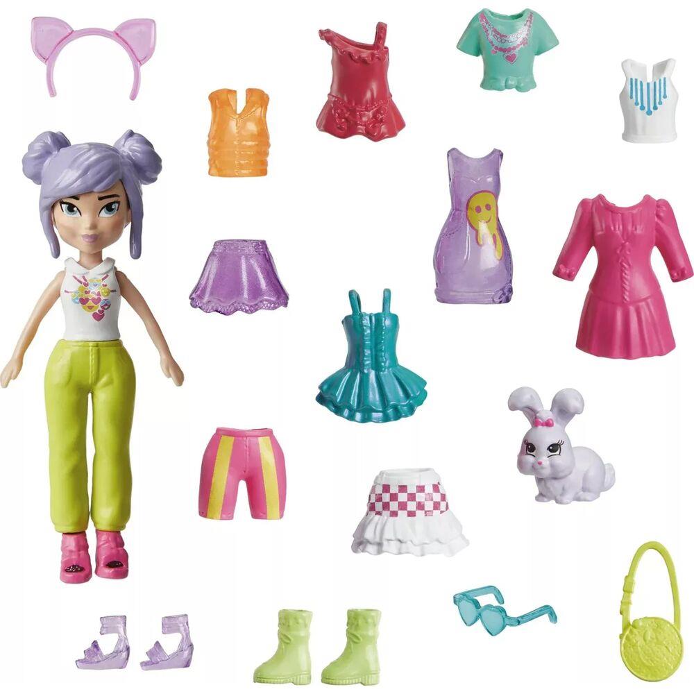 Polly Pocket Farklı Kombin Eğlencesi Oyun Setleri HKV88-HKV94 Polly Pocket HKV94