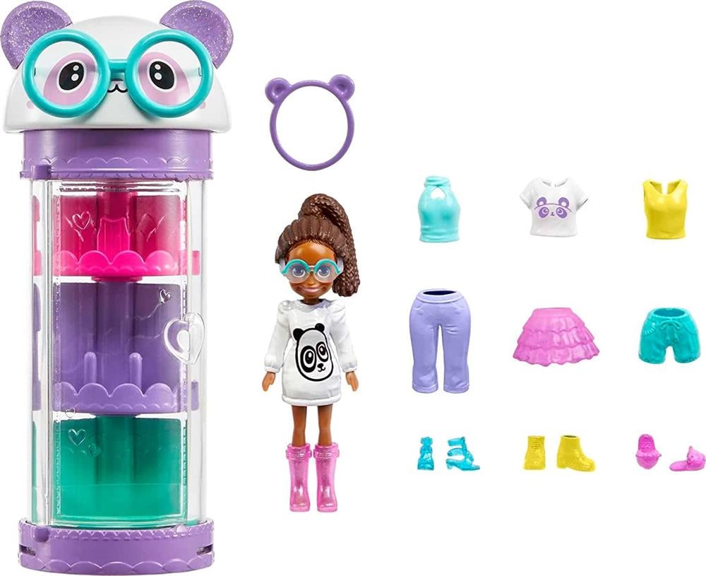 Polly Pocket Moda Eğlencesi Oyun Setleri HKW04-HKW05 Polly Pocket HKW05