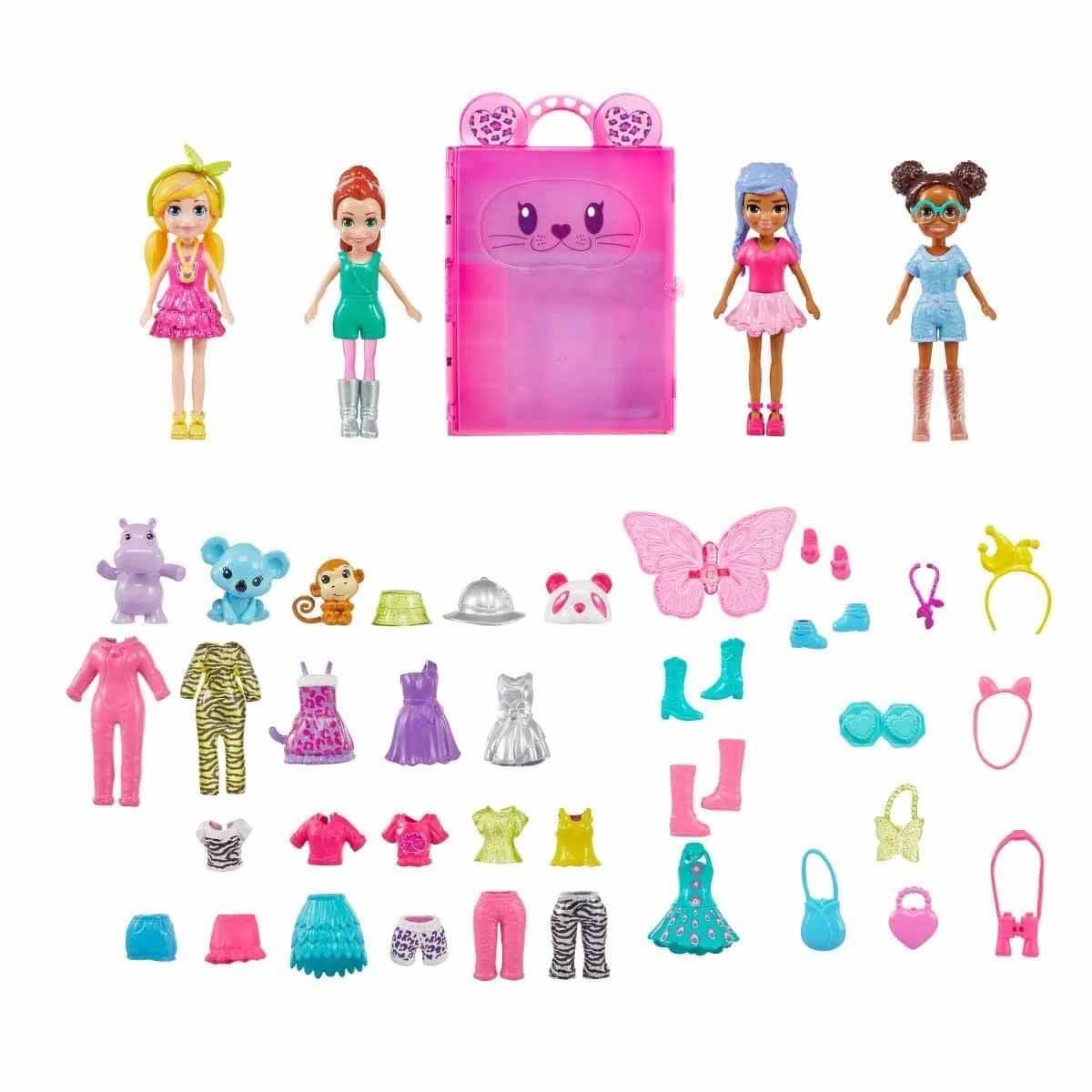 Polly Pocket Stylin Safari Moda Seti HKW11 Polly Pocket HKW11